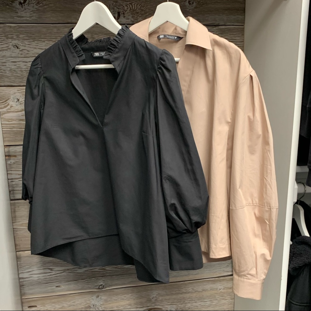 Zara bundle 2 shirts both size M in GUC